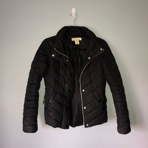 Black winter coat